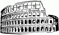coloring picture of The coliseum