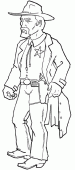 coloring picture of sheriff
