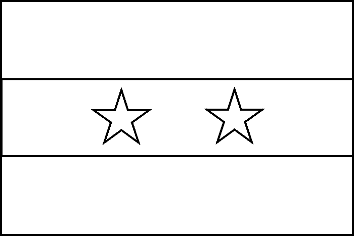coloring picture of Syria flag