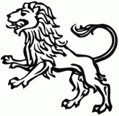 coloring picture of Lion