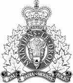 coloring picture of Heraldic badge of the RCMP