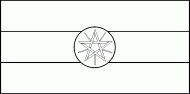 coloring picture of Ethiopia flag