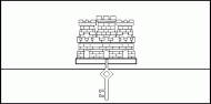 coloring picture of Gibraltar flag