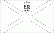 coloring picture of Jersey flag