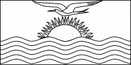 coloring picture of Kiribati flag