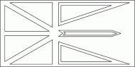 coloring picture of Newfoundland and Labrador flag