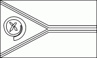 coloring picture of Vanuatu flag