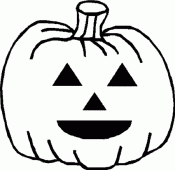 coloring picture of pumpkin halloween