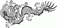 coloring picture of dragon