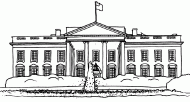 coloring picture of picture White House