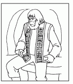 coloring picture of Ape Zaius