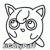coloring picture of Jigglypuff pokemon 39