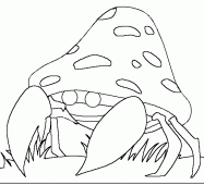 coloring picture of Parasect pokemon 47