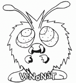 coloring picture of venonat pokemon 48