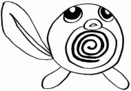 coloring picture of Poliwag pokemon 60