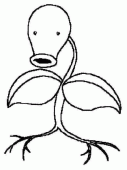 coloring picture of bellsprout pokemon 69