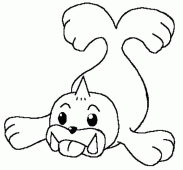 coloring picture of Seel pokemon 86