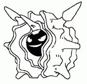 coloring picture of Cloyster pokemon 91