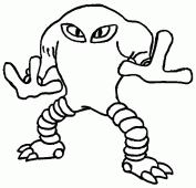 picture of Hitmonlee , the pokemon 106