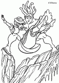 coloring picture of coloring picture of Tarzan and Jane