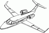 coloring picture of Jet aircraft