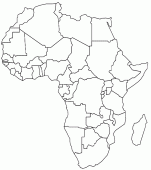 coloring picture of Africa