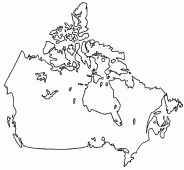 coloring picture of Canada