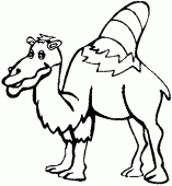 coloring picture of picture of dromedary