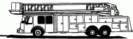 coloring picture of turntable ladder