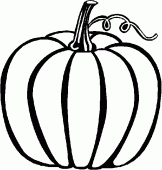 coloring picture of pumpkin