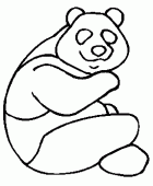 coloring picture of coloring picture of panda
