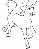 coloring picture of unicorn picture
