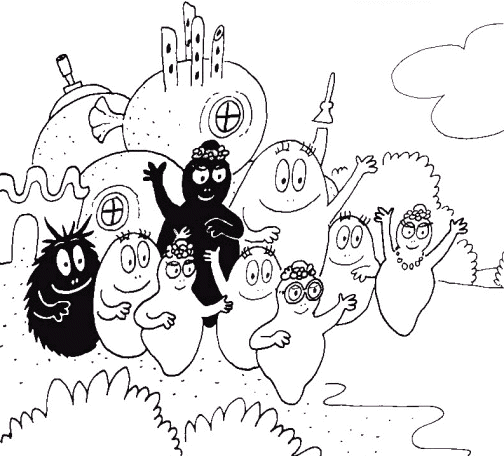 Barbapapa s town