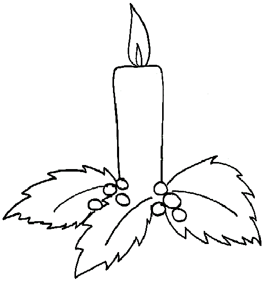 christmas candle