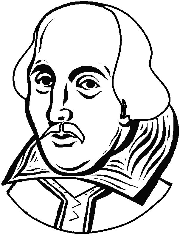 portrait of William Shakespeare