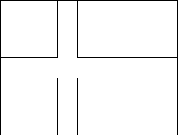 coloring picture of Denmark flag