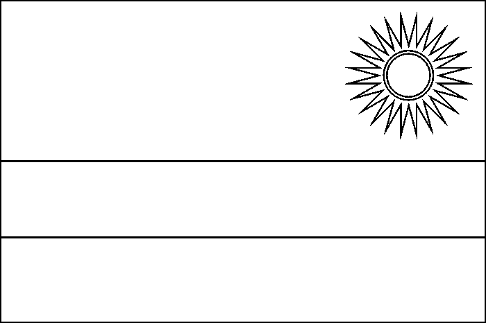 coloring picture of Rwanda flag