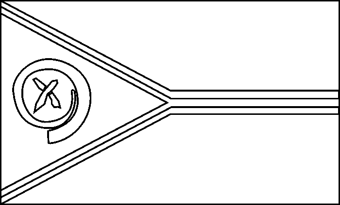 coloring picture of Vanuatu flag