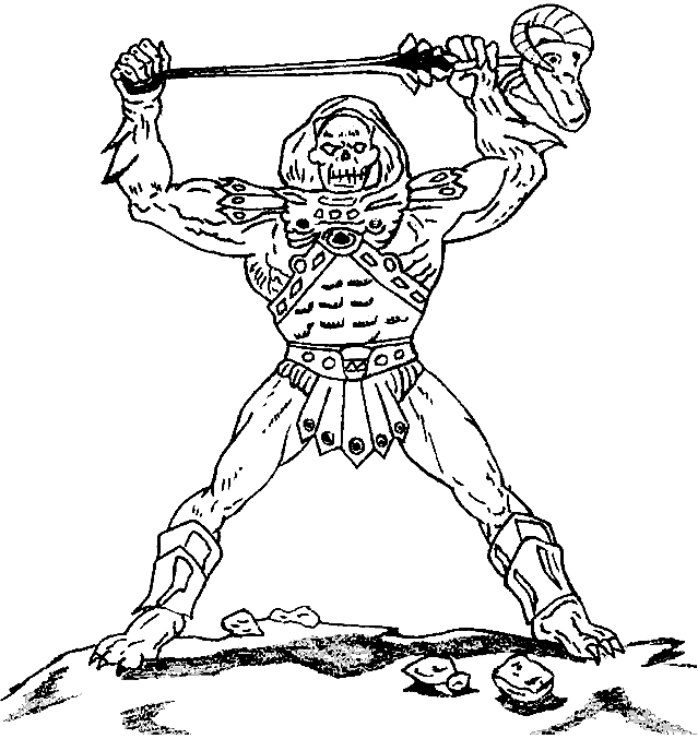 Skeletor tyrannical warlord