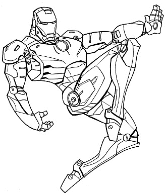 coloring of Ironman