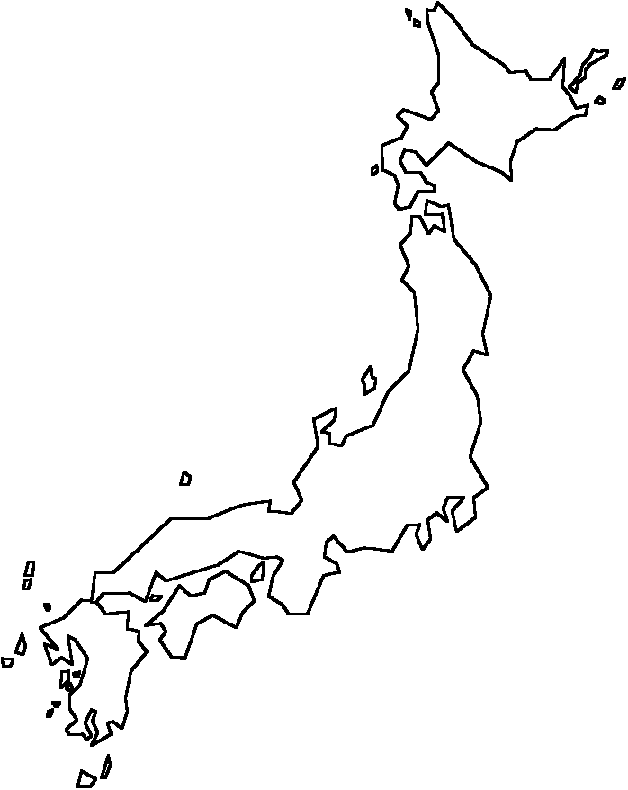 map of Japan