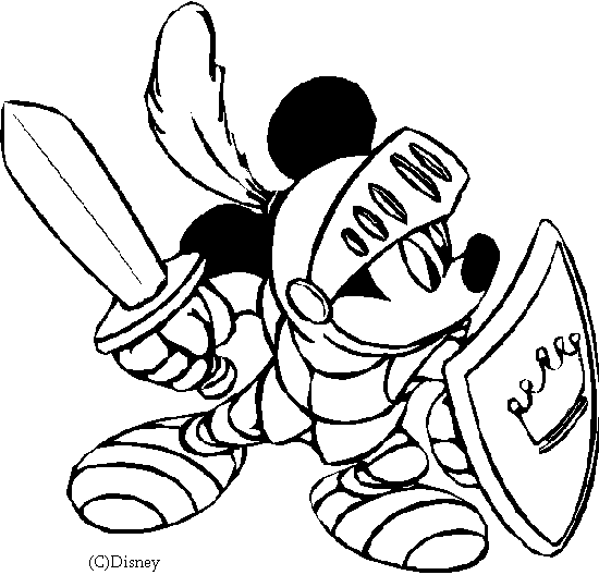 the knight mickey