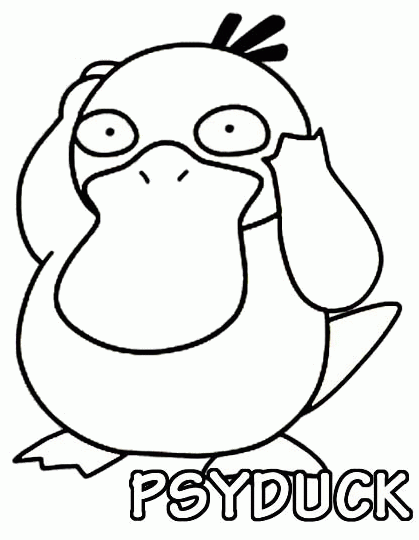 Psyduck pokemon 54