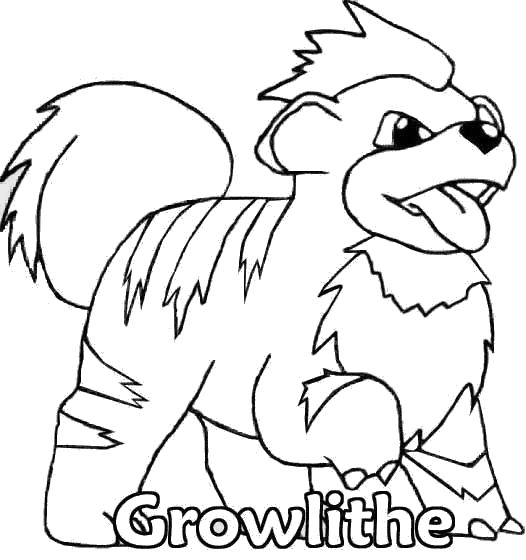 Growlithe pokemon 58