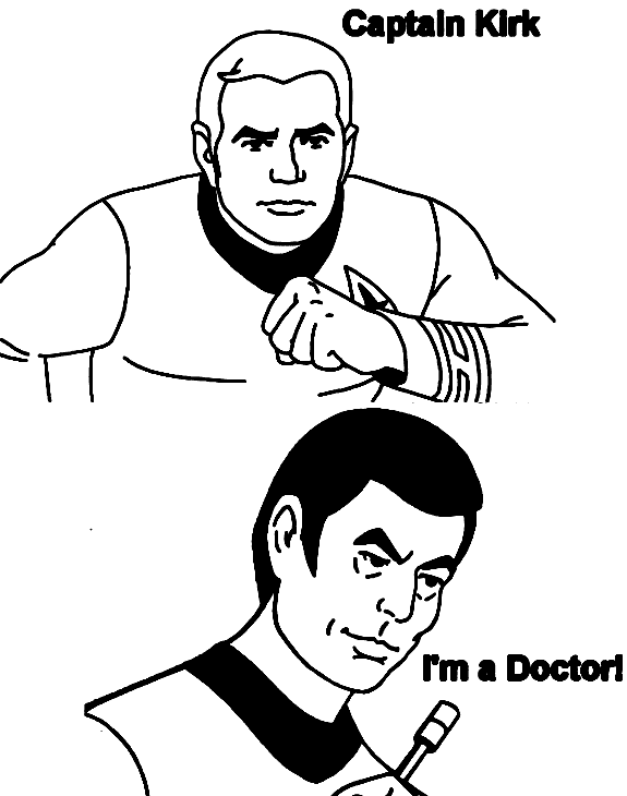 Captain Kirk the doctor