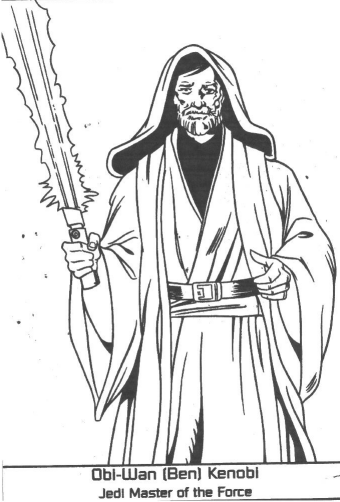 Obi Wan Kenobi jedi master of the force