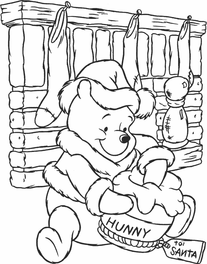 Winnie the pooh at christmas