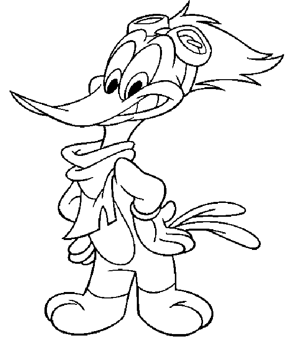 Woody Woodpecker is an aviator