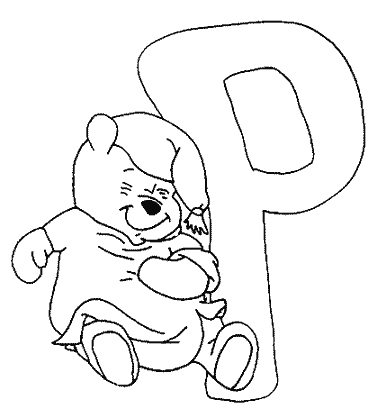 P winnie the pooh
