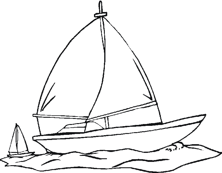 two sailing ship